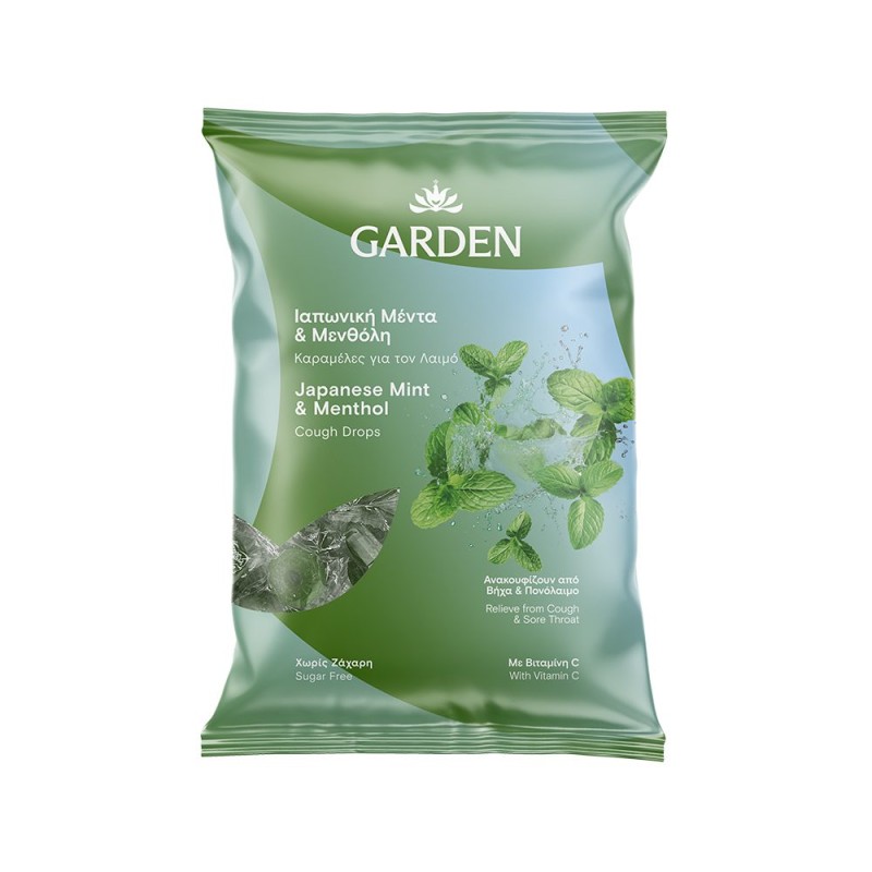 Garden Cough Drops Japanese Mint & Menthol 60g 