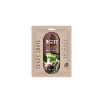 Jigott Black Snail Real Ampoule Mask