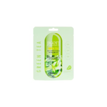 Jigott Green Tea Real Ampoule Mask
