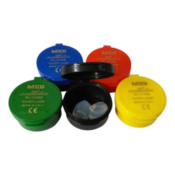 Ωτοασπίδες Σιλικόνης Earplugs Med X 1Ζεύγος