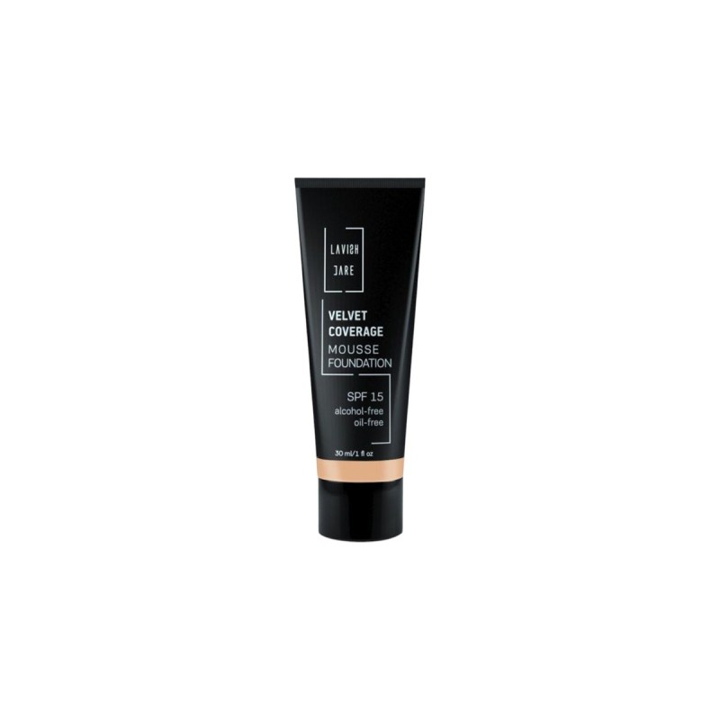 Lavish Care Velvet Coverage Mousse Foundation 04Mocca