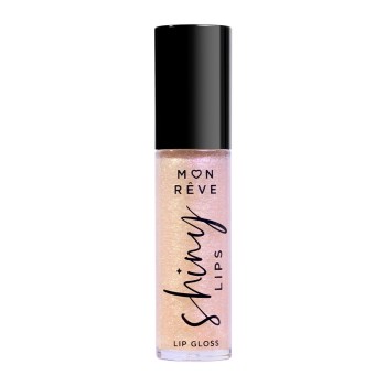 Mon Reve Shiny Lips Ενυδατικό, ultra-shiny lip gloss μεγάλης διάρκειας 08 Pearl