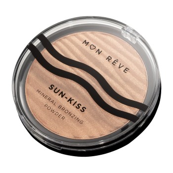 Mon Reve Sun Kiss Μεταξένια bronzing πούδρα 01 Shimmer