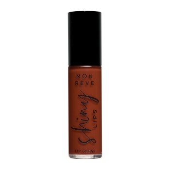Mon Reve Shiny Lips Ενυδατικό, ultra-shiny lip gloss μεγάλης διάρκειας 14 Salted Caramel