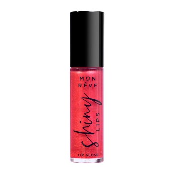 Mon Reve Shiny Lips Ενυδατικό, ultra-shiny lip gloss μεγάλης διάρκειας 05 Red Flame