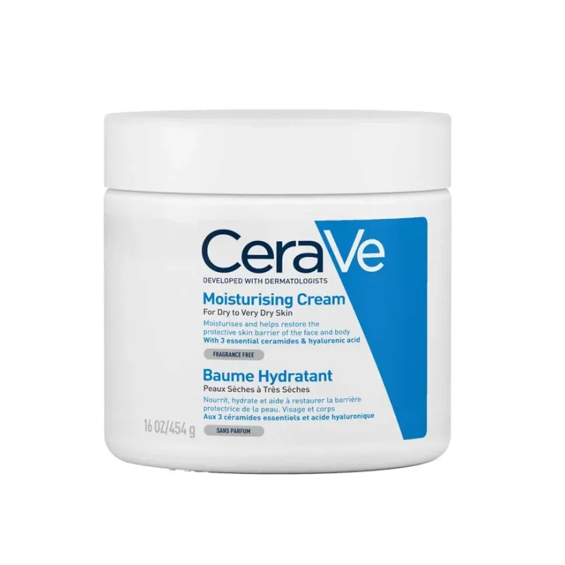 Cerave Moisturising Cream Ενυδατική Κρέμα Προσώπου & Σώματος 340gr