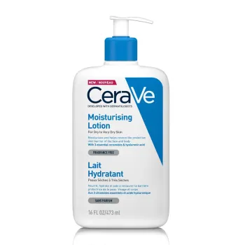 Cerave Moisturising Lotion Ενυδατικό Γαλάκτωμα Προσώπου & Σώματος Για Κανονική έως Ξηρή Επιδερμίδα 473ml