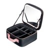 Mon Reve Beauty Case with Mirror, Φορητό Νεσεσέρ Καλλυντικών με Καθρέφτη και 3 Ρυθμιζόμενα Φώτα LED