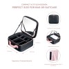 Mon Reve Beauty Case with Mirror, Φορητό Νεσεσέρ Καλλυντικών με Καθρέφτη και 3 Ρυθμιζόμενα Φώτα LED