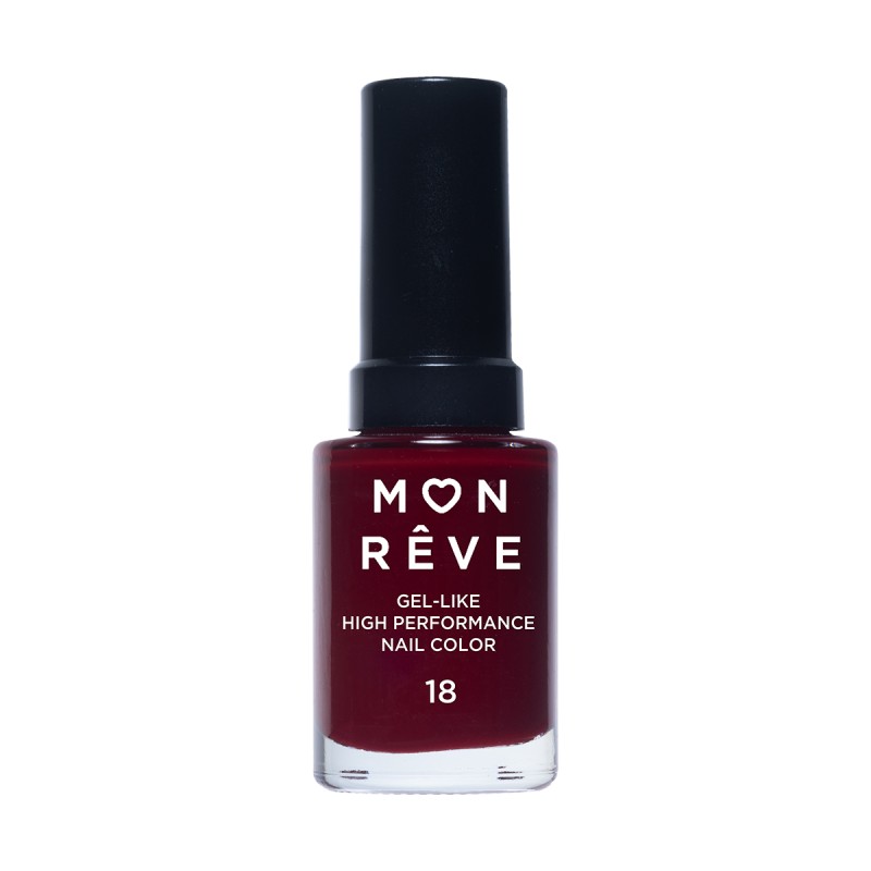 Mon Reve Nail Color Gel-Like υψηλής απόδοσης βερνίκι νυχιών 18