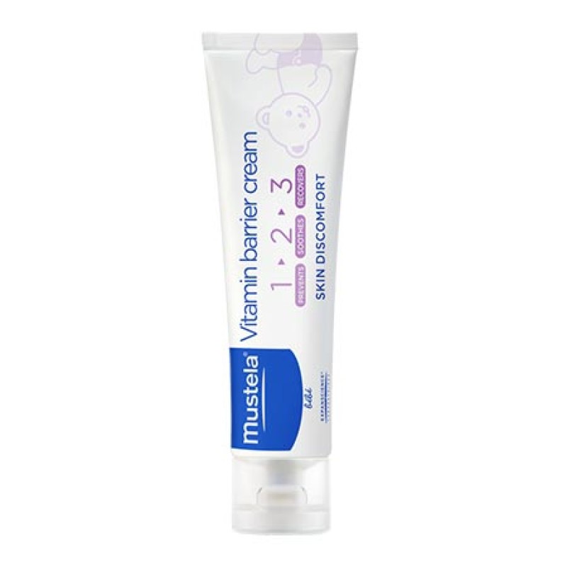 Mustela Vitamin Barrier Creme Change 123 Κρέμα για την Αλλαγή της Πάνας 100ml