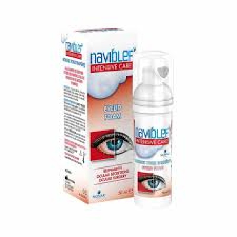 Novax Naviblef Intensive Care Αφρός Βλεφάρων για Βλεφαρίτιδα και οφθαλμικές εκκρίσεις  50ml