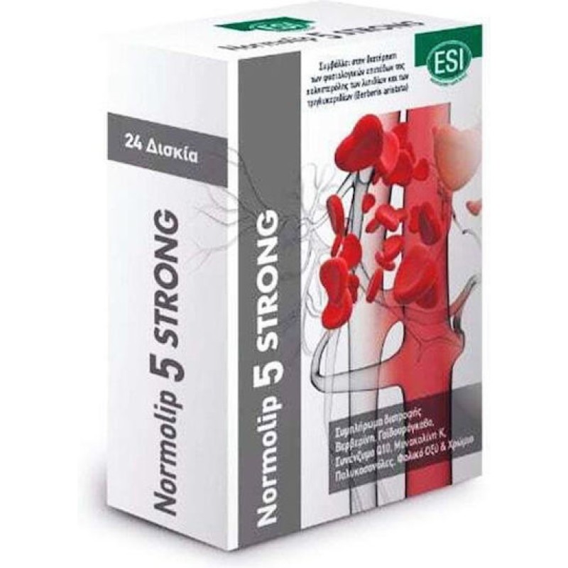 Esi Normolip 5 Strong, 24 δισκία
