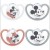 Nuk Space Disney Baby Ορθοδοντική Πιπίλα Σιλικόνης σε Θήκη 0-6m, 1τεμάχιο