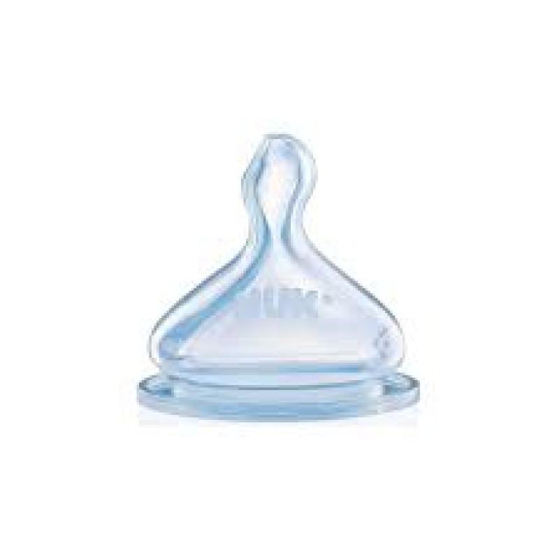Nuk First Choice+ Θηλή Σιλικόνης Medium 0-6M, 1τεμάχιο