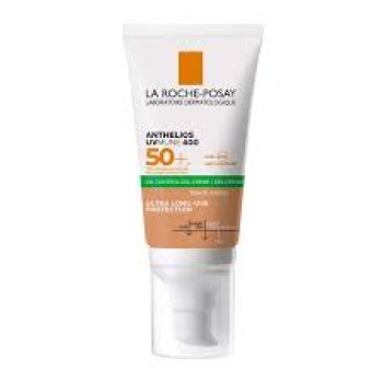 La Roche Posay Anthelios UVMUNE 400 Oil Control Gel Cream SPF50+, Αντηλιακή Κρέμα Προσώπου για Ματ Αποτέλεσμα Με Χρώμα SPF50+, 50ml