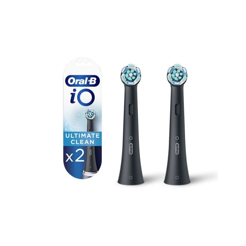 Oral - B iO Ανταλλακτικές Κεφαλές Ultimate Clean Χ2 Black