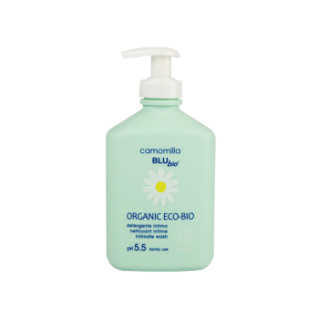 Camomilla Blu Organic Eco – Bio Υγρό Καθαρισμού ευαίσθητης περιοχής pH 5.5 300ml