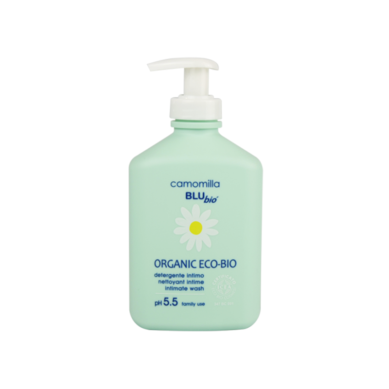 Camomilla Blu Organic Eco – Bio Υγρό Καθαρισμού ευαίσθητης περιοχής pH 5.5 300ml