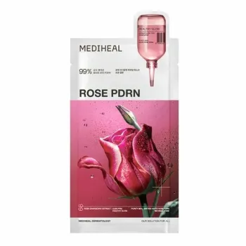 Mediheal Rose PDRN Essential Sheet Face Mask 24ml – Υφασμάτινη Μάσκα Προσώπου Εντατικής Αναγέννησης & Λάμψης