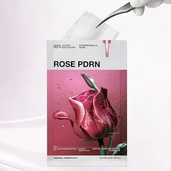 Mediheal Rose PDRN Essential Sheet Face Mask 24ml – Υφασμάτινη Μάσκα Προσώπου Εντατικής Αναγέννησης & Λάμψης