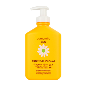 Camomilla Blu Tropical Papaya Υγρό Καθαρισμού ευαίσθητης περιοχής pH 5.5 300ml