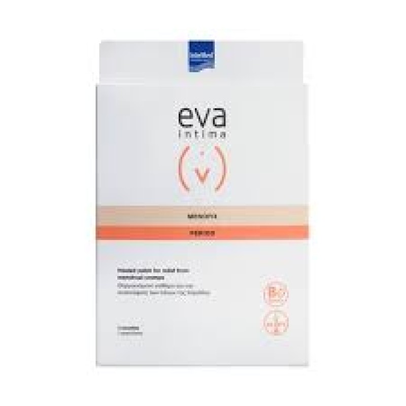 Eva Intima Menofix Period Patch, Θερμαινόμενο Επίθεμα για την Ανακούφιση των Πόνων Περιόδου, 3τεμάχια