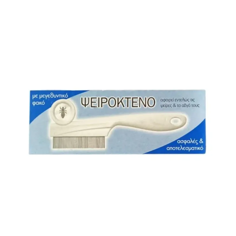 Adams Pharm Ψειρόκτενο με Μεγεθυντικό Φακό (1 τεμάχιο)