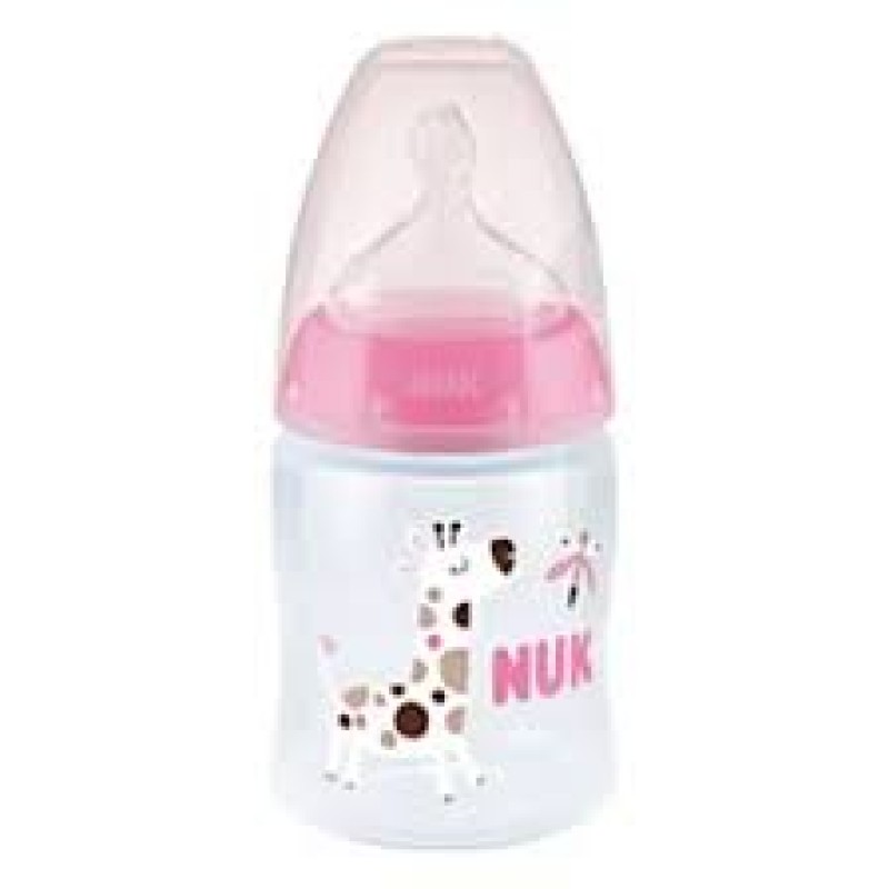 Nuk First Choice+ Μπιμπερό Με Θηλή Σιλικόνης M 0-6m 150ml 1 τεμάχιο