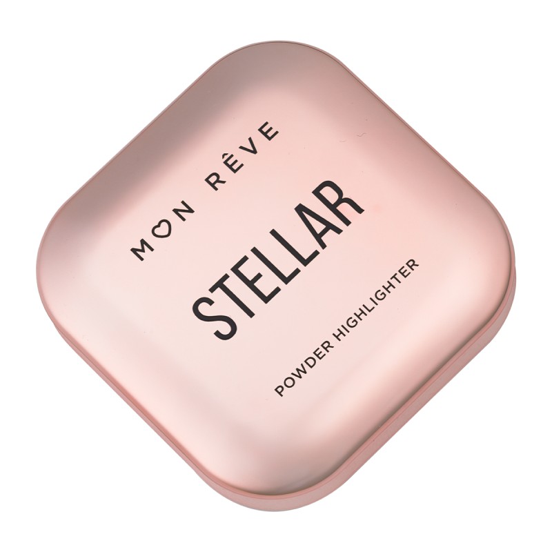 Mon Reve Stellar Powder Highlighter σε μορφή πούδρας για άμεση λάμψη 02 Golden Sand