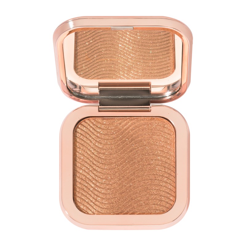 Mon Reve Stellar Powder Highlighter σε μορφή πούδρας για άμεση λάμψη 02 Golden Sand
