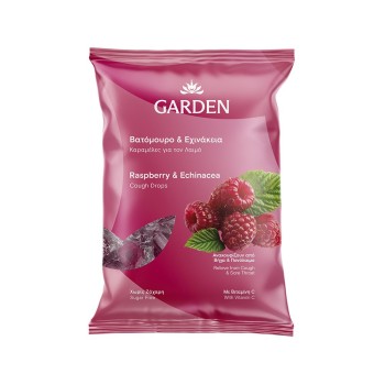 Garden Καραμέλες Λαιμού Βατόμουρο και Εχινάκεια 60g
