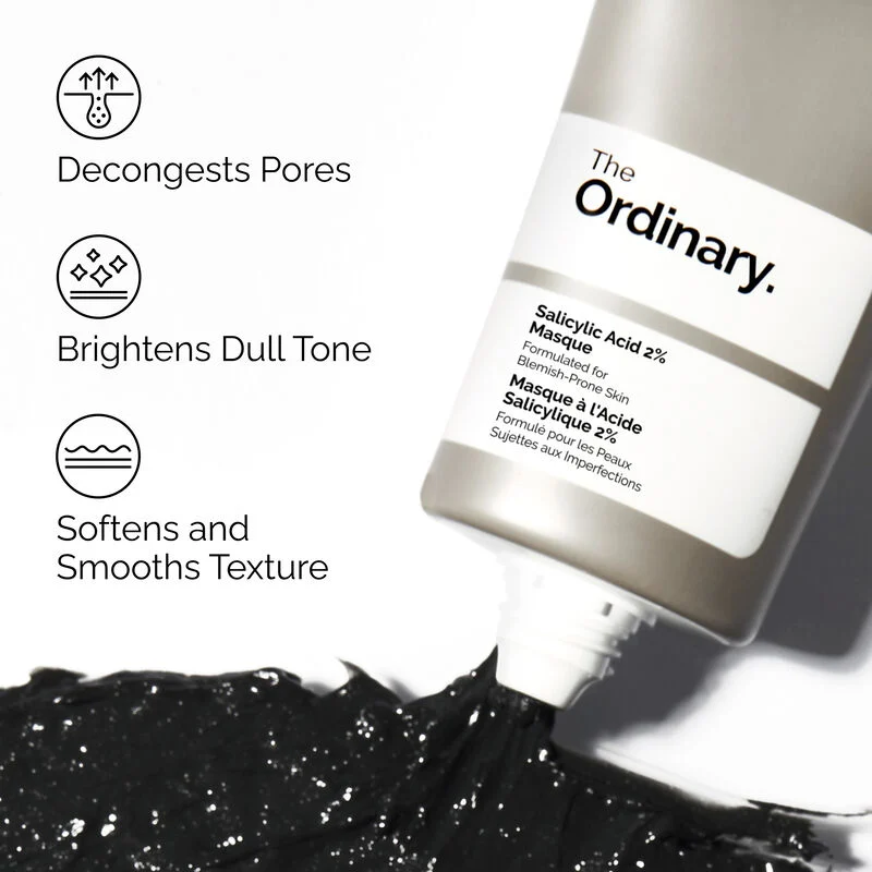 The Ordinary Salicylic Acid 2% Masque Μάσκα Καθαρισμού, 50ml