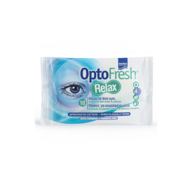 Intermed Optofresh Relax Mask Μάσκα για Κουρασμένα Μάτια, 10τεμάχια