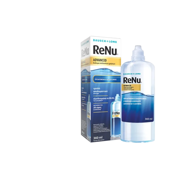 Bausch & Lomb Renu Multiplus Διάλυμα Φακών Επαφής Πολλαπλών Χρήσεων, 360ml
