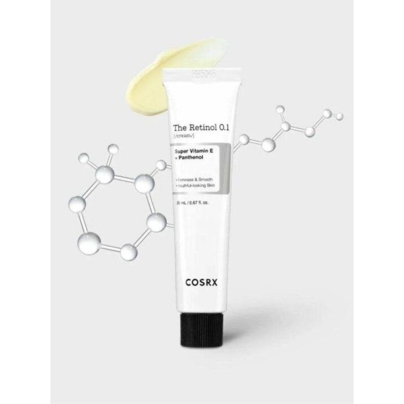 Cosrx The Retinol 0.1 Cream Ενυδατική κρέμα με 0.1% καθαρή ρετινόλη 20ml