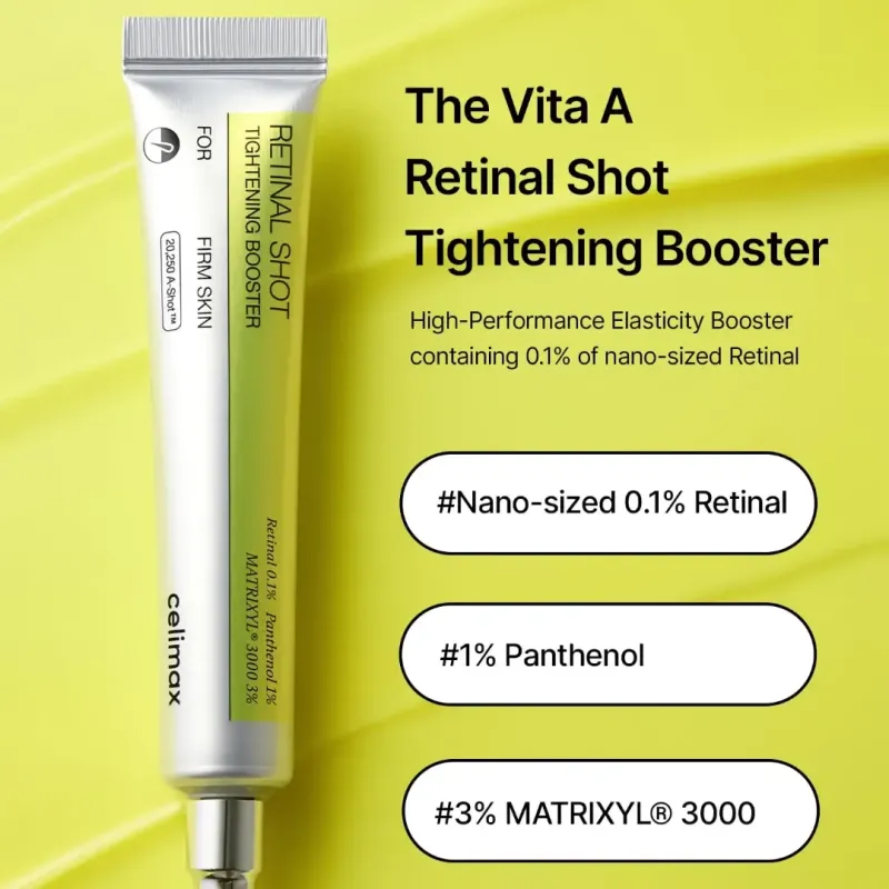 Celimax The Vita-A Retinal Shot Tightening Booster Ορός με ρετινόλη 15ml