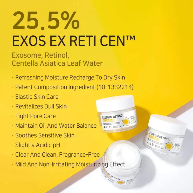 APLB Exosome Retinol EX Cream Κρέμα Προσώπου με Ρετινόλη & Εξοσώματα 55 ml