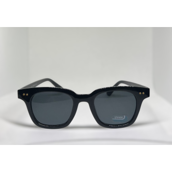 Γυαλιά ηλίου σε μαύρο χρώμα unisex uv400 82238