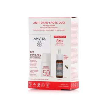 Apivita Promo Bee Sun Safe Daily Age Repair Spf50, 50ml & Δώρο Bee Tech C15 Propolis Correct Serum 10ml