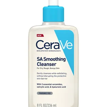 Cerave SA Smoothing Cleanser Gel Καθαρισμού Προσώπου & Σώματος ​για Ήπια Απολέπιση 473ml