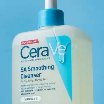 Cerave SA Smoothing Cleanser Gel Καθαρισμού Προσώπου & Σώματος ​για Ήπια Απολέπιση 473ml