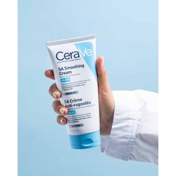 Cerave SA Smoothing Cream Ενυδατική Κρέμα με Ουρία, Σαλικυλικό Οξύ & Ceramides. 177ml