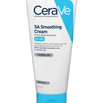 Cerave SA Smoothing Cream Ενυδατική Κρέμα με Ουρία, Σαλικυλικό Οξύ & Ceramides. 177ml