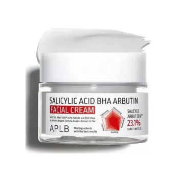 APLB Salicylic Acid BHA Arbutin Facial Cream Ενυδατική κρέμα για καθαρή, ομοιόμορφη επιδερμίδα Ενυδατική Κρέμα, 55 ml