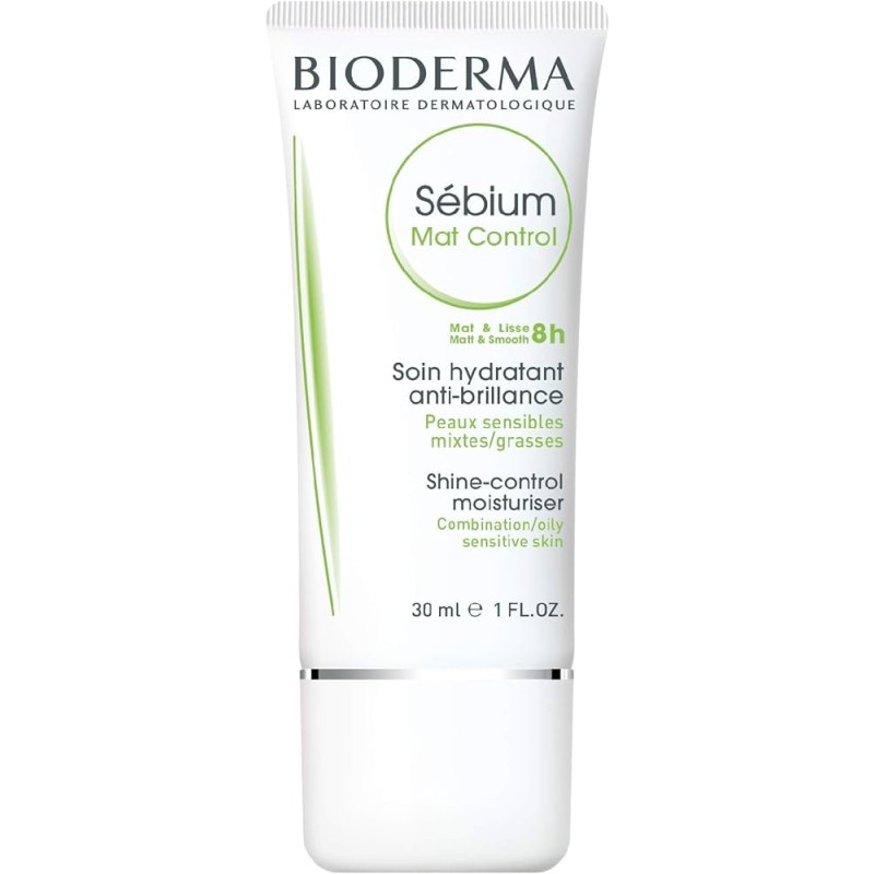 Bioderma Sebium Mat Control Ενυδατική κρέμα για ματ αποτέλεσμα σε μικτά ΄η λιπαρά δέρματα, 30ml