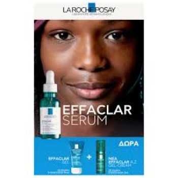 La Roche Posay Promo Effaclar Serum 30ml & Δώρο Effaclar Gel, 50ml & Effaclar A.Z Gel-Cream, 3ml