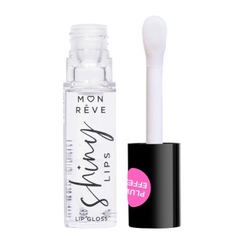 Mon Reve Shiny Lips Ενυδατικό, ultra-shiny lip gloss μεγάλης διάρκειας 09 Clear Volume