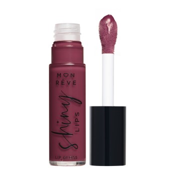 Mon Reve Shiny Lips Ενυδατικό, ultra-shiny lip gloss μεγάλης διάρκειας 15 Sweet Cranberry