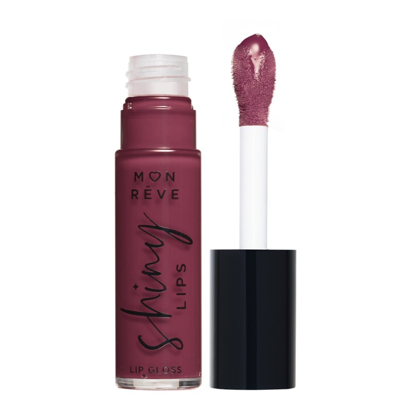 Mon Reve Shiny Lips Ενυδατικό, ultra-shiny lip gloss μεγάλης διάρκειας 15 Sweet Cranberry